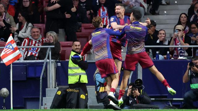 Foto: Kemenangan Comeback Barcelona atas Atletico Madrid Semakin Kukuhkan Blaugrana di Puncak Klasemen Liga Spanyol