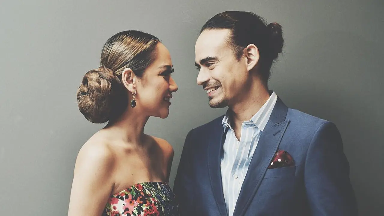 Bunga Citra Lestari dan Ashraf Sinclair.