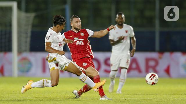 FOTO: Persija Jakarta Dipermalukan PSM Makassar di Piala Menpora 2021