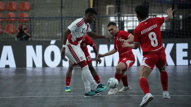 Timnas Futsal Indonesia vs Peru, Copa das Nacoes de Futsal 2026