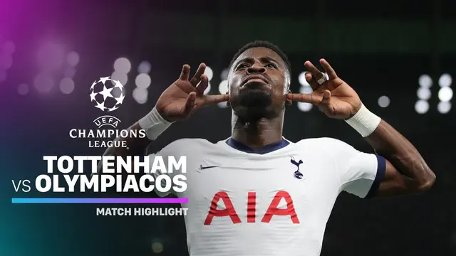 VIDEO: Highlights Liga Champions, Tottenham Hotspur Vs Olympiakos 4-2