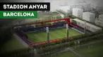 Berita video Barcelona membangun stadion baru dengan nama Estadi Johan Cruyff.