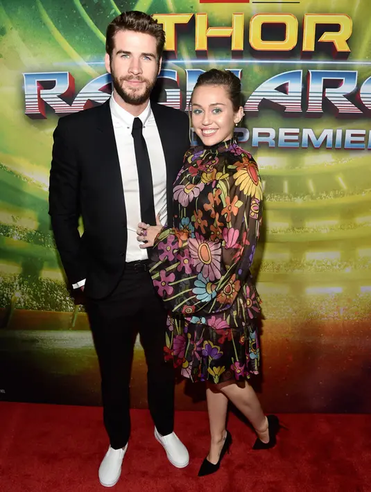 Bulan April 2017 lalu kabarnya Miley dan Liam telah melangsungkan pernikahan. Tak diketahui publik, pasangan ini kabarnya melangsungkannya secara rahasia. Hanya orang-orang terdekatnya yang mengetahui. (AFP/Rich Polk)
