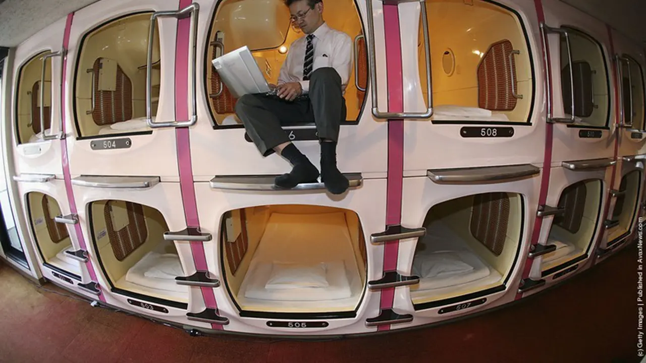 Bermalam di Hotel Kapsul, Hotelnya Para Pekerja di Jepang