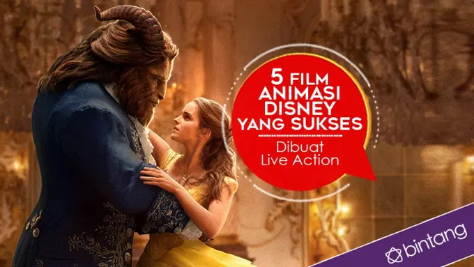 [Bintang] 5 Film Animasi Disney yang Sukses Dibuat Live Action