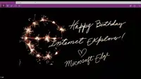 Video ucapan selamat ulang tahun internet explorer. Foto: Akun twitter resmi Microsoft Edge.