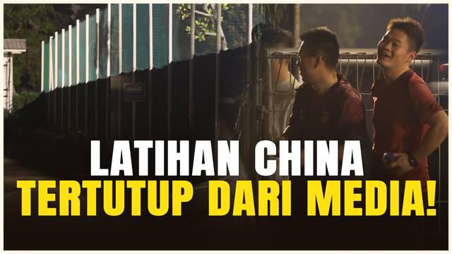 Timnas China menggelar sesi latihan perdana di Jakarta, Selasa (3/6/2025), jelang menghadapi Timnas Indonesia di kualifikasi Piala Dunia 2026.
