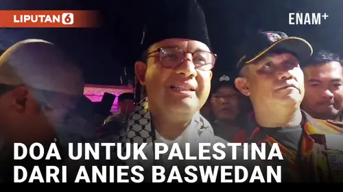 VIDEO: Anies Baswedan Pimpin Doa Untuk Palestina di Sumbar