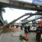 JPO roboh di Daan Mogot (TMC Polda Metro Jaya)