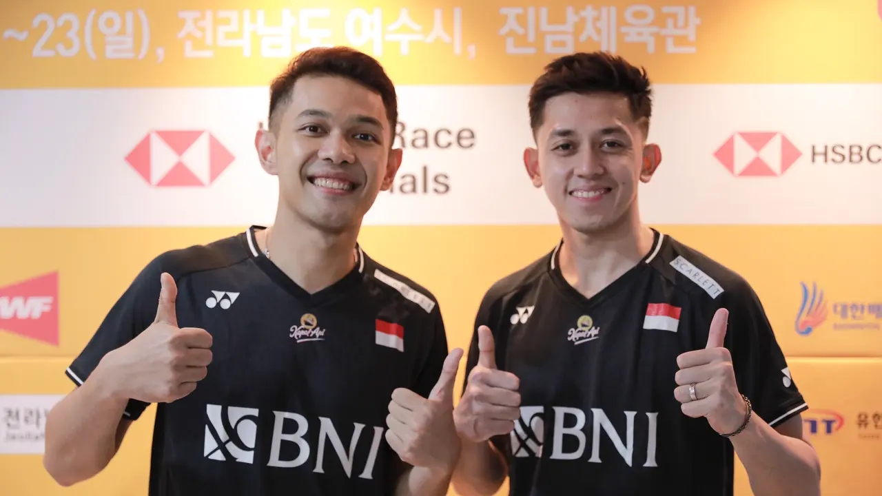 Fajar Alfian/Muhammad Rian Ardianto - Korea Open 2023 - Bulu Tangkis