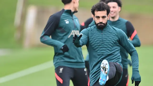 Intip Latihan Liverpool Jelang Lawan Benfica di Perempat Final Liga Champions
