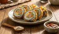 Resep Kimbab Nasi Uduk Goreng yang Renyah dan Gurih