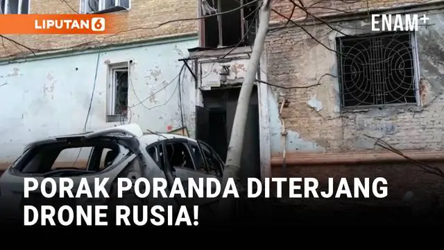 149 Drone Ditembakkan Rusia, 16 Tembus Pertahanan Ukraina