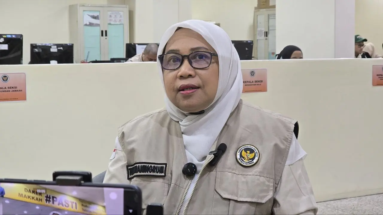 Direktur Pelayanan Haji Khusus Kemenhaj Tuti Rianingrum.