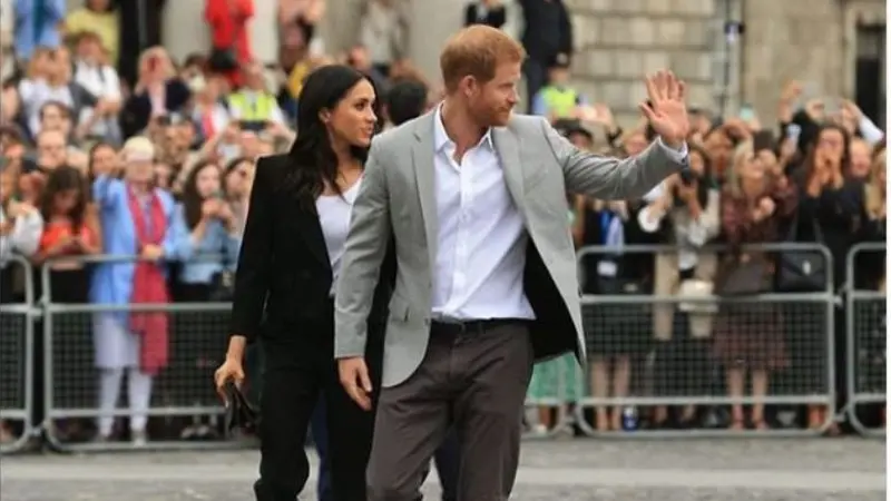 Meghan Markle bersama Pangeran Harry