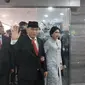 Menkominfo Budi Arie Setiadi tiba dikantor barunya usai dilantik Presiden Jokowi di Istana Kepresidenan, Jakarta. (Liputan6.com/Winda Nelfira)