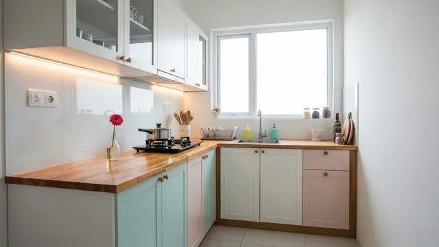 Desain Dapur Kecil Tapi Nyaman Dipakai Bersama Mertua
