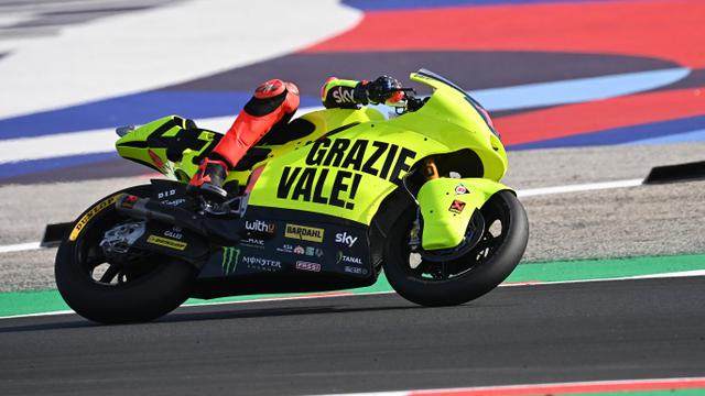 Foto: Keren, Pertamina Mandalika Pakai Livery Spesial Beri Penghormatan Terakhir Bagi Valentino Rossi