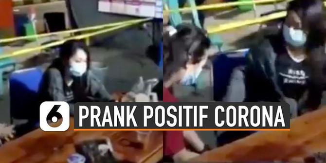 VIDEO: Prank Petugas Medis Kejang-Kejang dan Mengaku Positif Corona Gadis ini Ditangkap