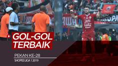 Berita video gol-gol terbaik yang tercipta pada pekan ke-28 Shopee Liga 1 2019.