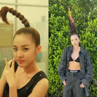 Selain di Coachella 2022, sejak debut Sandara Park 2NE1 memang kerap tampil dengan gaya rambut nyentrik yang ikonik. Berikut potretnya!