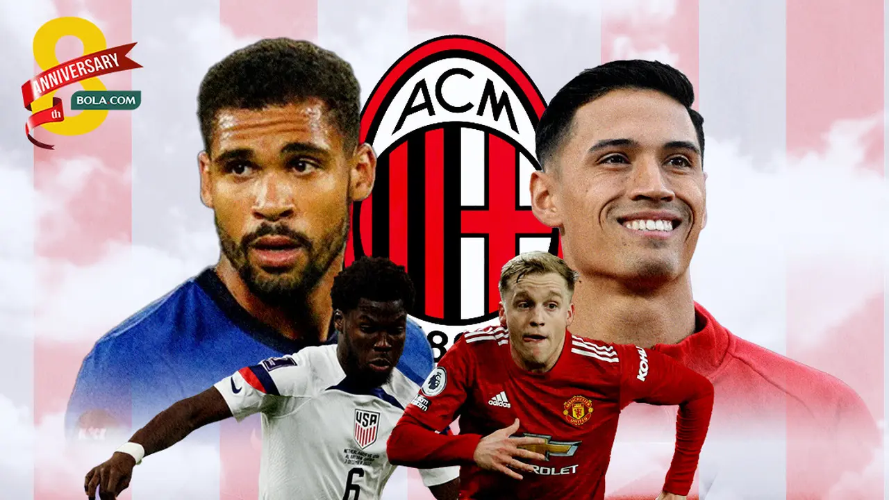 AC Milan - Tijjani Reijnders, Ruben Loftus-Cheek, Yunus Musah dan Donny van de Beek