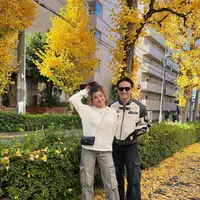 Pasangan kekasih, Jefri Nichol dan Maria Theodore tampil mesra saat menikmati momen liburan akhir tahun di Jepang. [@jefrinichol]