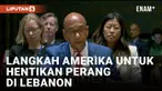 Amerika Serikat tengah bekerja pada inisiatif diplomatik baru untuk menghentikan sementara pertempuran di Lebanon. Deputi Duta Besar AS untuk PBB, Robert A. Wood, menyampaikan dalam pertemuan darurat Dewan Keamanan PBB bahwa AS berupaya keras bernego...