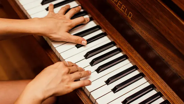 Playing Piano