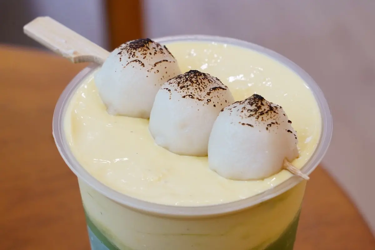 dango milk tea minuman kekinian jepang