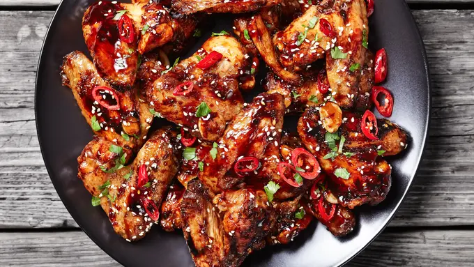 sayap ayam lada hitam