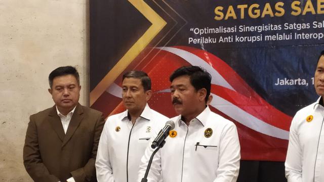 Menteri Koordinator Bidang Politik Hukum dan Keamanan (Menko Polhukam) Hadi Tjahjanto.