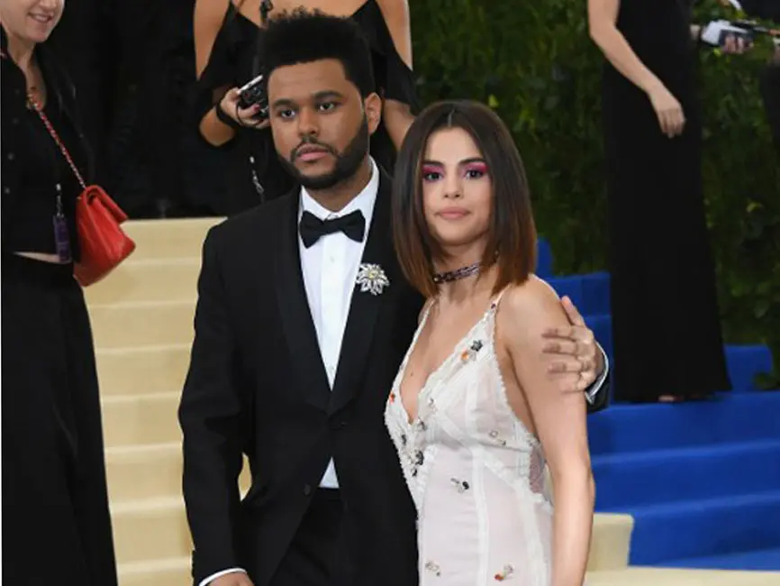 Selena Gomez dan The Weeknd. (AFP/Bintang.com)