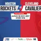 Jadwal NBA, Houston Rockets Vs Cleveland Cavaliers. (Bola.com/Dody Iryawan)