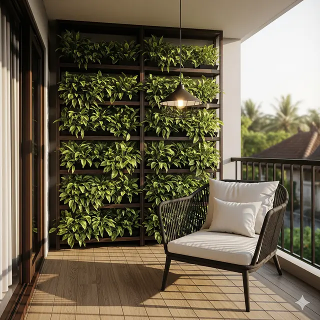 Inspirasi Teras Balkon Minimalis Estetik Terbaru 2025. Gemini