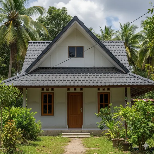 Rumah dengan Atap Pelana