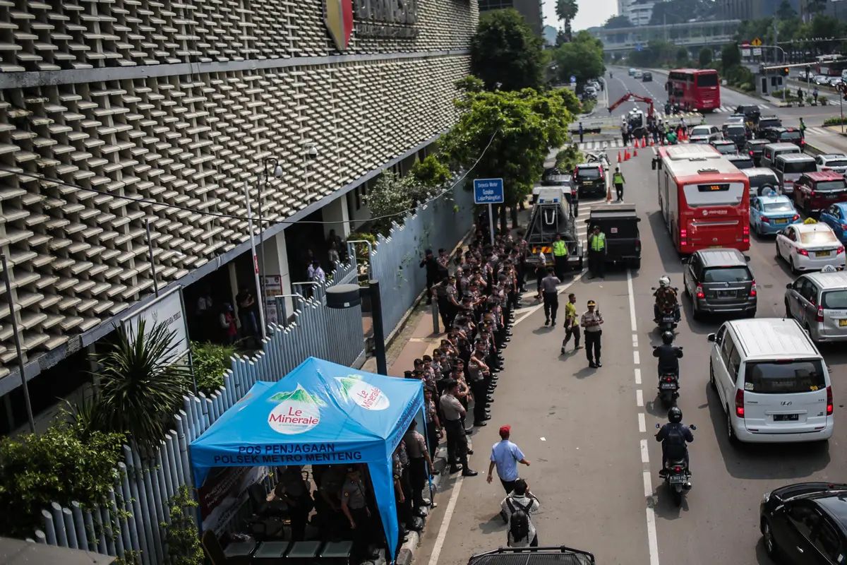 Pengamanan Kantor Bawaslu