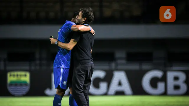 Foto: Momen Terakhir Luis Milla Bersama Persib Bandung di BRI Liga 1 2023 / 2024