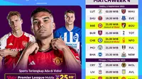 Jadwal Live Streaming Liga Inggris 2023/2024 Matchweek 4 di Vidio, 2&amp;3 September 2023