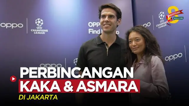 Berita video aktris Asmara Abigail mengungkapkan perbincangan singkatnya dengan legenda AC Milan, Ricardo Kaka, di Jakarta, Sabtu (3/6/2023) malam hari WIB.
