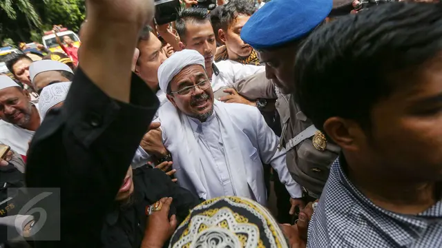 20170123-Habib Rizieq Kembali Diperiksa Polda Metro Jaya-Jakarta