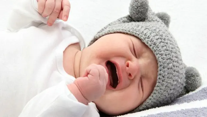Bayi yang menangis/copyright shutterstock