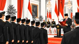 Infografis: 9 Pejabat Baru yang Dilantik dari Reshuffle Kabinet Prabowo