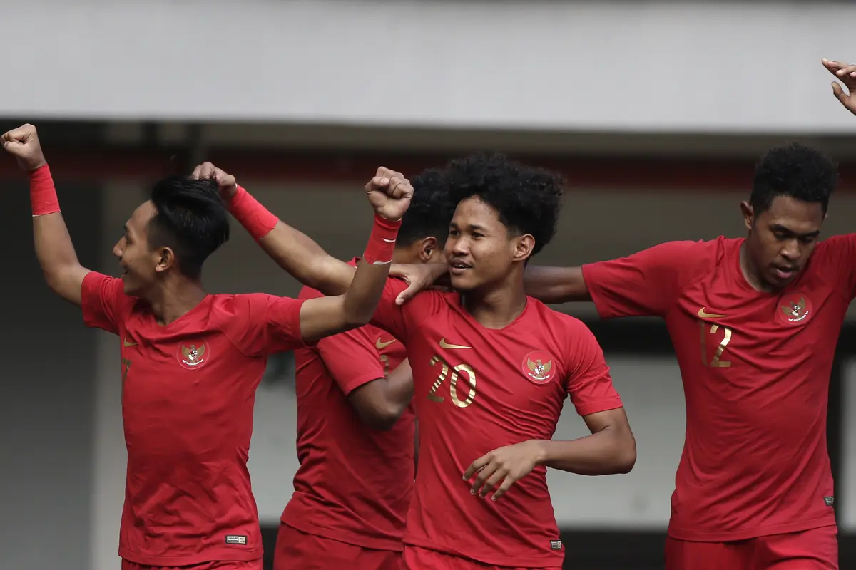 FOTO: 6 Gol Tercipta, Timnas Indonesia U-19 Takluk dari Iran U-19