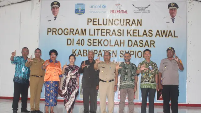 Prudential Gelar Kelas Literasi untuk 2.000 Anak-anak Papua