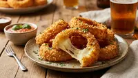 Resep Onion Ring Mozarella Renyah dengan Keju Meleleh