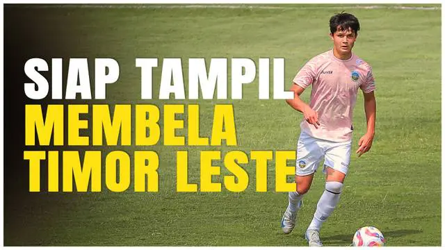 Berita Video, momen pemain naturalisasi Timor Leste (Tiago William Torres Lay) berlatih di Jakarta