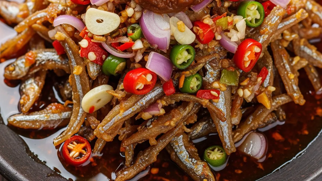Resep Sambal Teri Medan yang Tahan Lama (Image by Gemini AI)