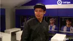 Video resmi yang diperoleh dari UP2YOU Sports Marketing, hasil wawancara Evan Dimas dengan La Liga TV saat tiba di Barcelona hingga mencoba lapangan klub RCD Espanyol.
