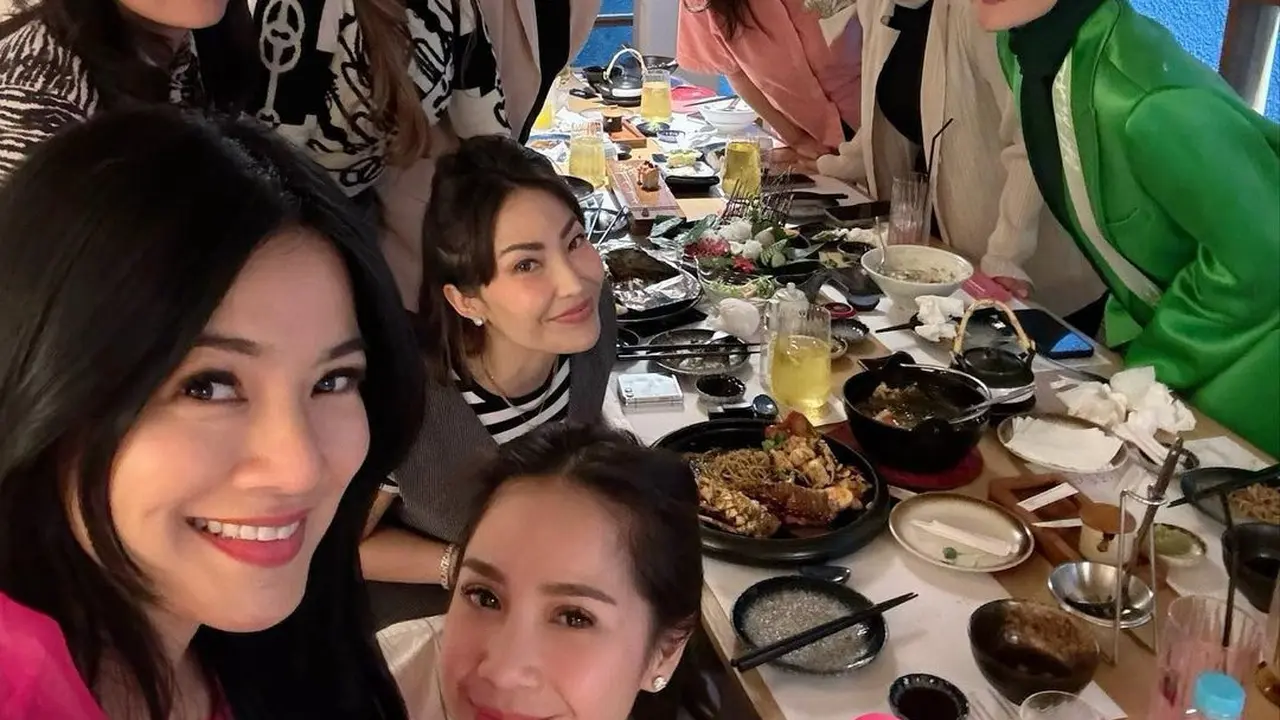Potret Geng Cendol saat quality time bareng (Sumber: Instagram/@titi_kamall)